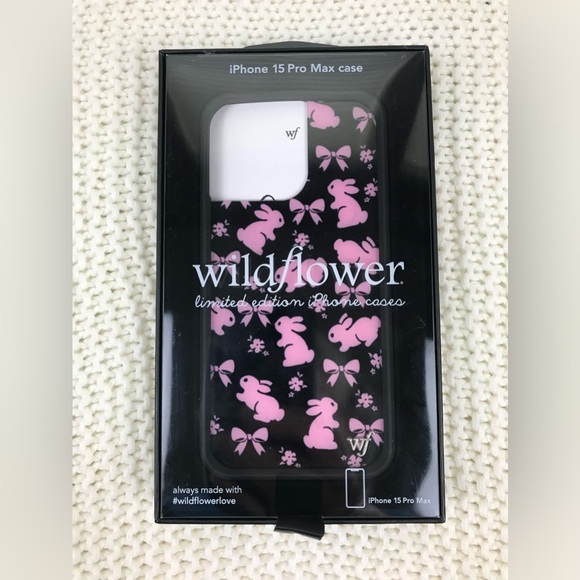 NIB Wildflower Limited Edition iPhone 15 Pro Max Case. - Picture 1 of 6